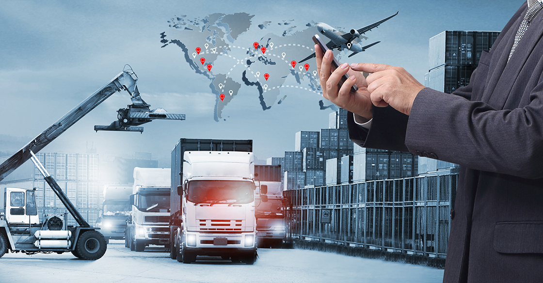 The Millennium Group Mailroom Operations - trucks and planes delivering mail worldwide